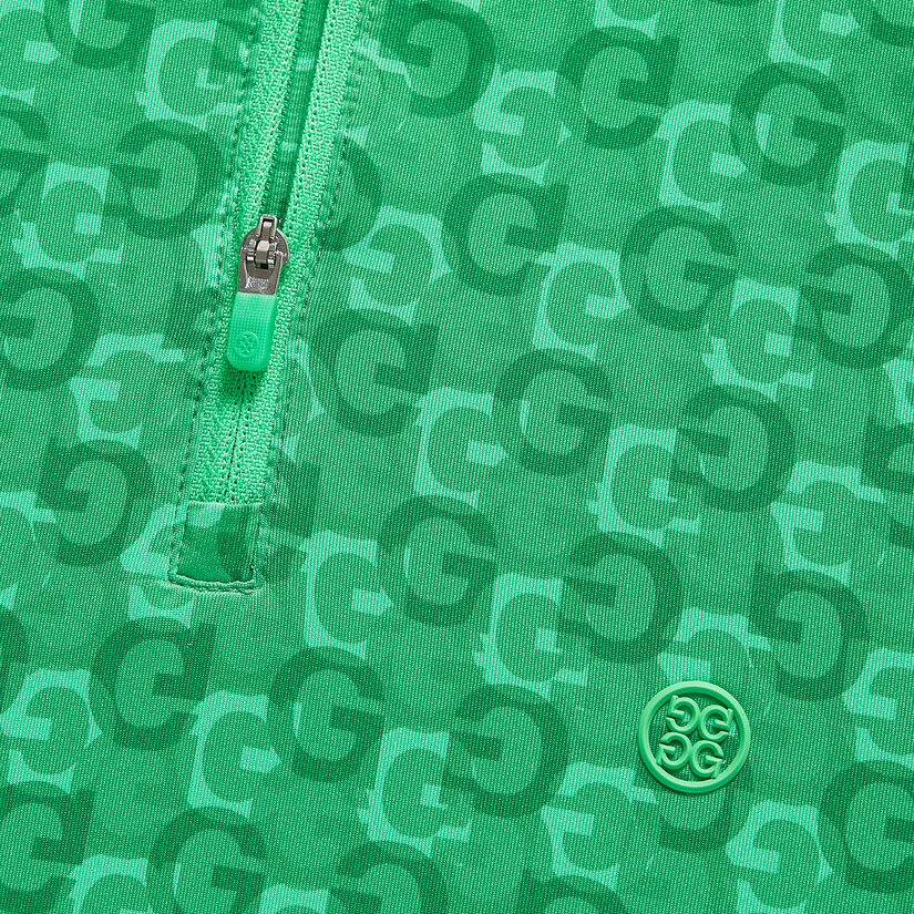 MINI G'S TECH JERSEY QUARTER ZIP POLO image number 6