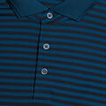 PERFORATED STRIPE TECH JERSEY POLO image number 5