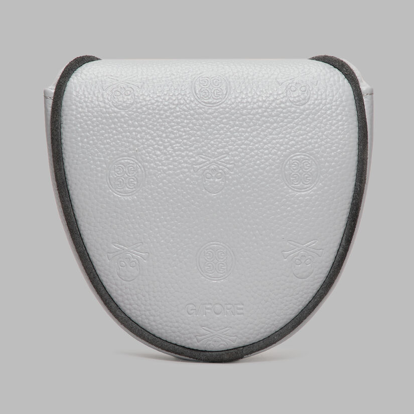 EMBOSSED SKULL & TEES LEATHER MALLET HEADCOVER image number 1