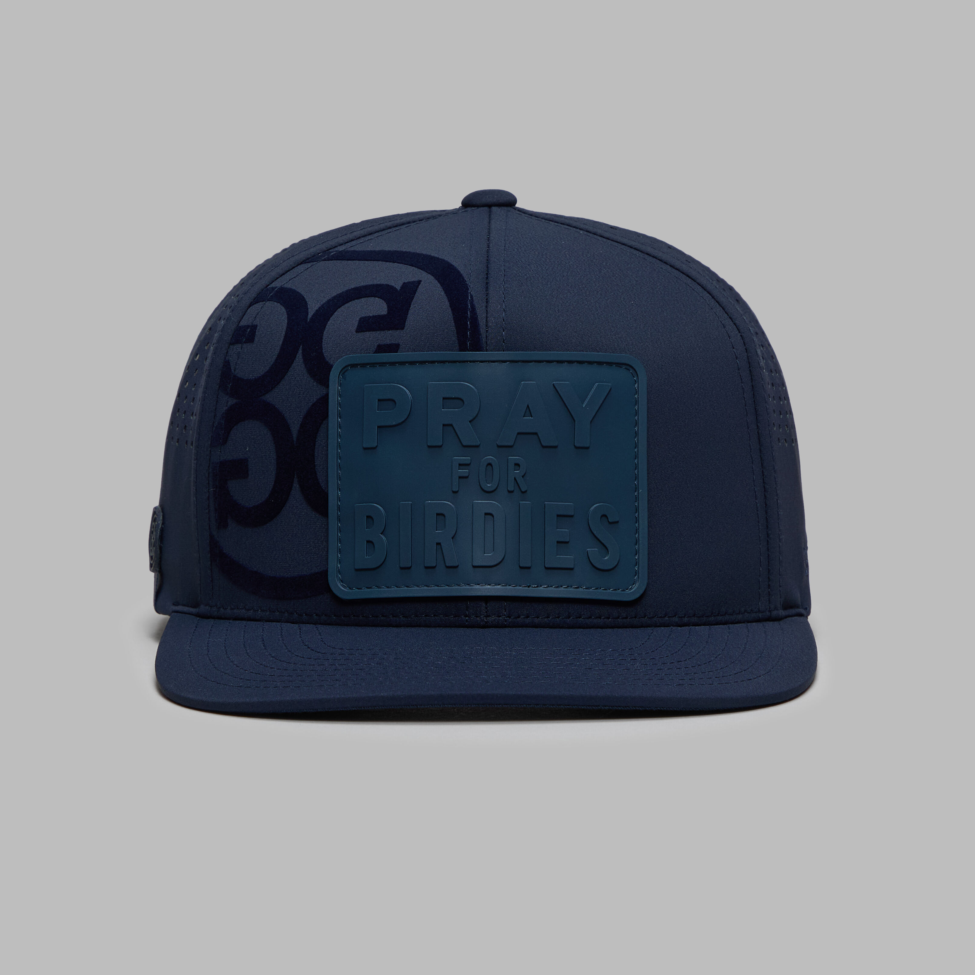PRAY FOR BIRDIES PATCH PERFORATED DELTA HAT |MEN'S HATS | G/FORE