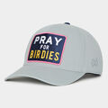 PRAY FOR BIRDIES STRETCH TWILL SNAPBACK HAT image number 1