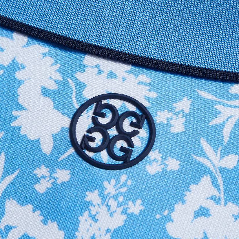 BLOSSOM RIB COLLAR TECH JERSEY SLIM FIT POLO image number 6