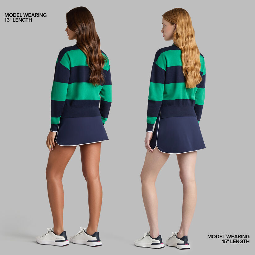 3D TULIP HEM TECH PIQU&Eacute; SKORT image number 4