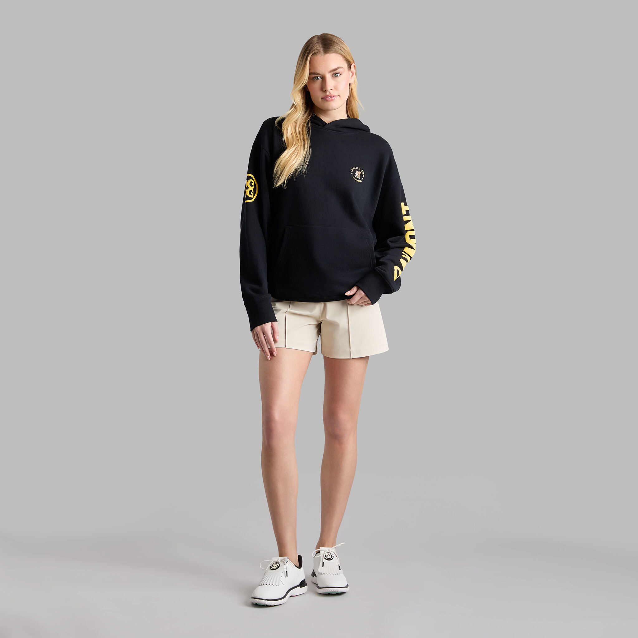 ★送料無料★G/FORE BIRDIES TERRY HOODIE G4MF23K420C-INK New Mens G/FORE GFORE BIRDIES OVERSIZED FRENCH TERRY HOODIE