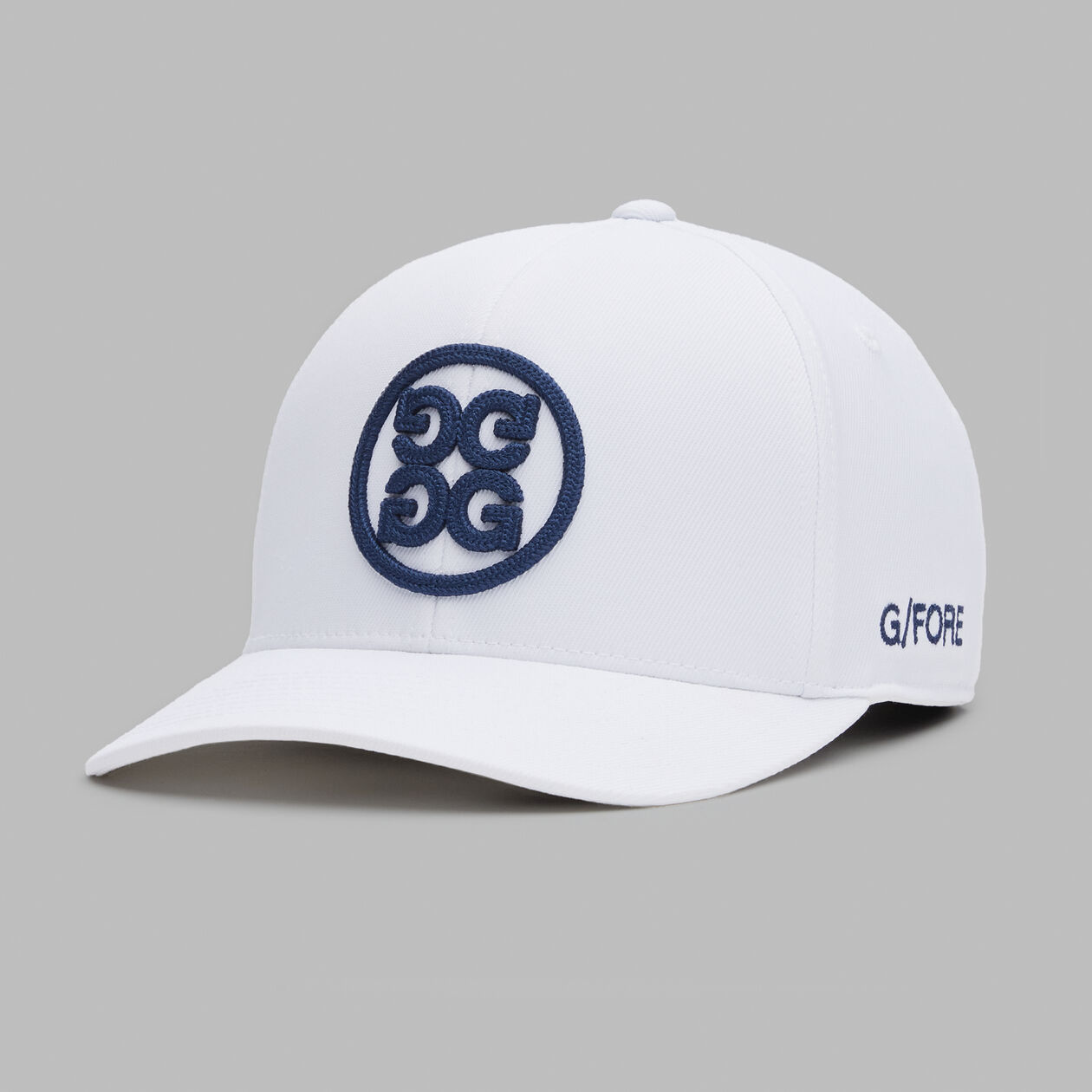 G/FORE White Cap with Black Lettering G/FORE COLLAB PROTOCONCEPT CAP – Premium Custom Golf Clubs  main image 3