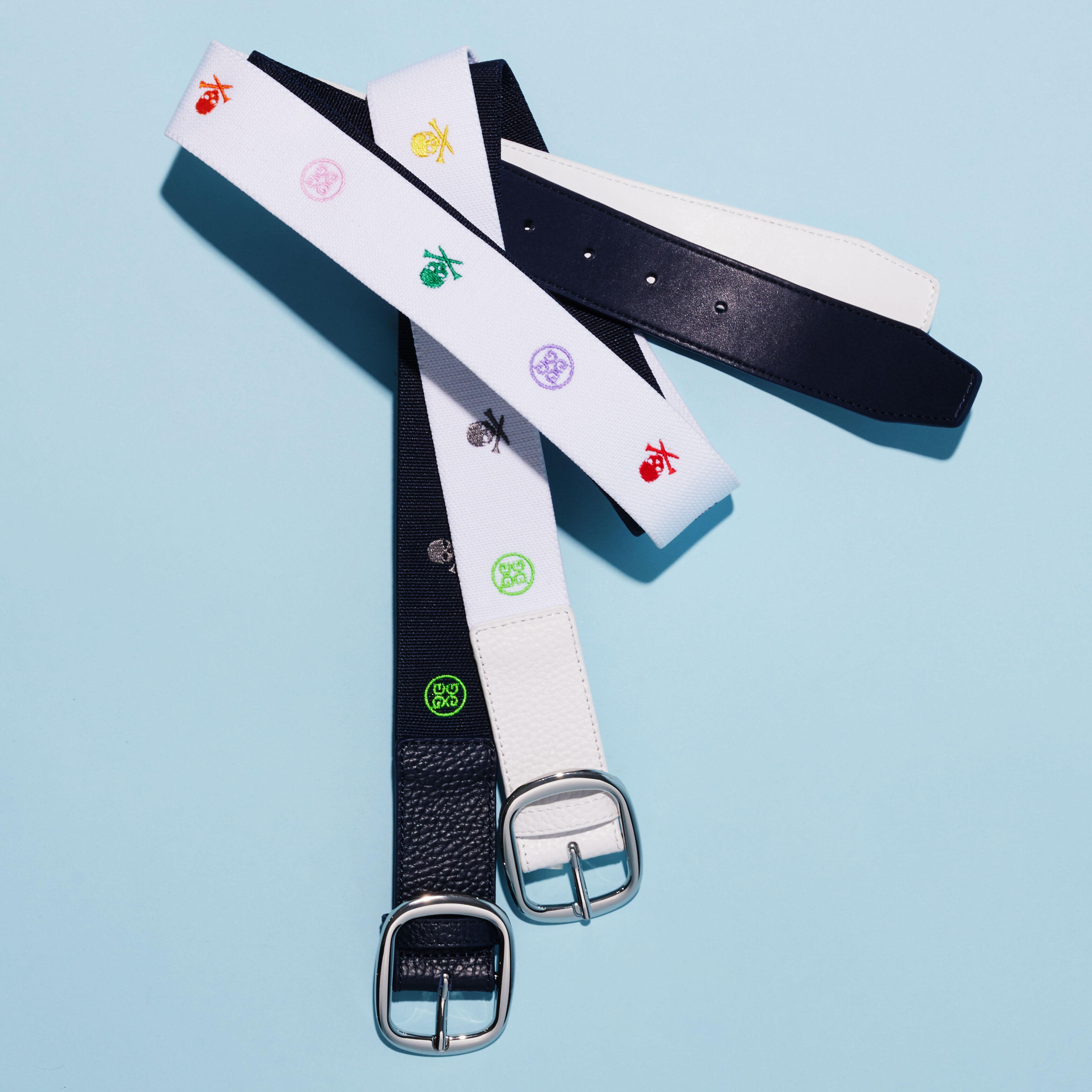 LTD RELEASE EMBROIDERED ICON LEATHER BELT | MEN'S