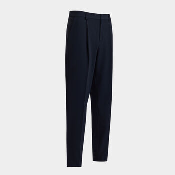 G/FORE X MR P. STRETCH TWILL SINGLE PLEAT TAPERED LEG TROUSER
