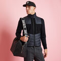 PIXELATED SKULL & TEES MERINO WOOL FULL ZIP VEST image number 2