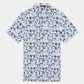 PALM FRONDS TECH PIQUÉ SLIM FIT POLO image number 1