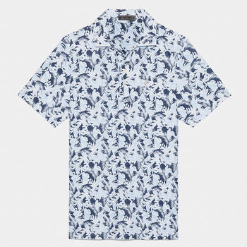 PALM FRONDS TECH PIQUÉ SLIM FIT POLO