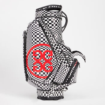 DISTORTED CHECK TOUR STAFF GOLF BAG