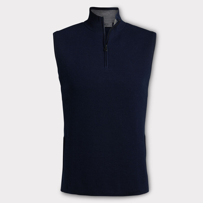 MERINO WOOL TECH-LINED DUNES SLIM FIT VEST image number 1
