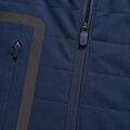 HOODED TECH INTERLOCK QUARTER ZIP PULLOVER image number 5