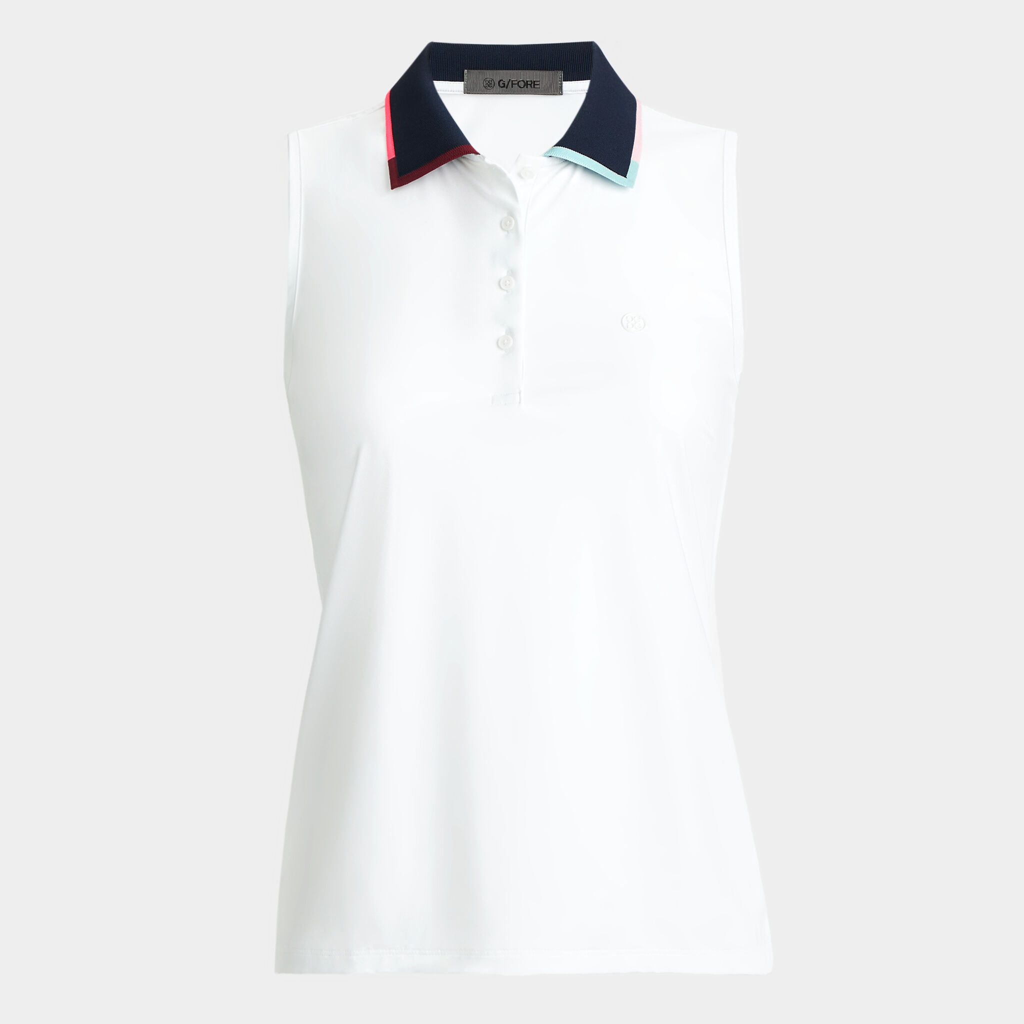 SILKY TECH NYLON SLEEVELESS POLO | WOMEN'S POLO SHIRTS |G/FORE