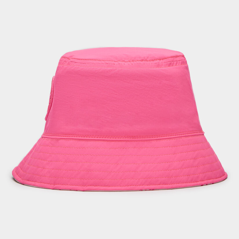 SKETCH NYLON TAFFETA REVERSIBLE BUCKET HAT image number 2