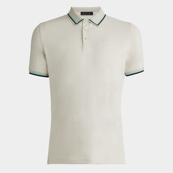 TUX BANDED SLEEVE TECH JERSEY POLO