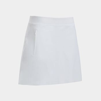 SILKY TECH NYLON A-LINE SKORT WITH LINER