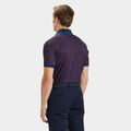 G/FORE SCRIPT STRIPE BANDED SLEEVE TECH PIQUÉ POLO image number 5