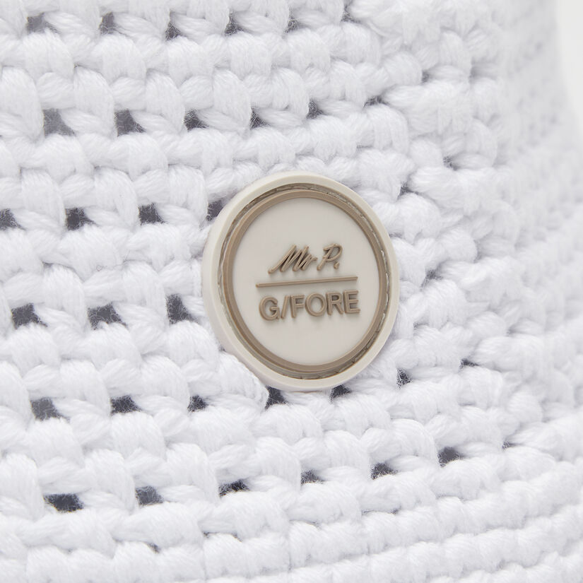 G/FORE X MR P. CROCHET BUCKET HAT