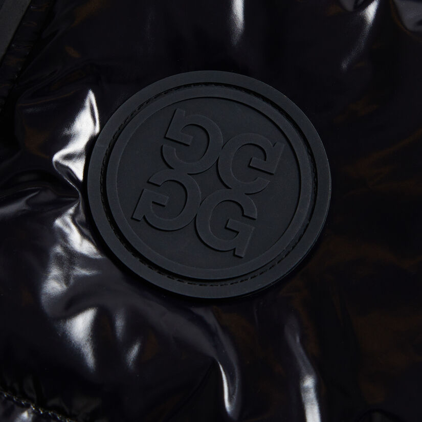 QUILTED POLISHED NYLON MERINO WOOL LINED PUFFER VEST image number 8