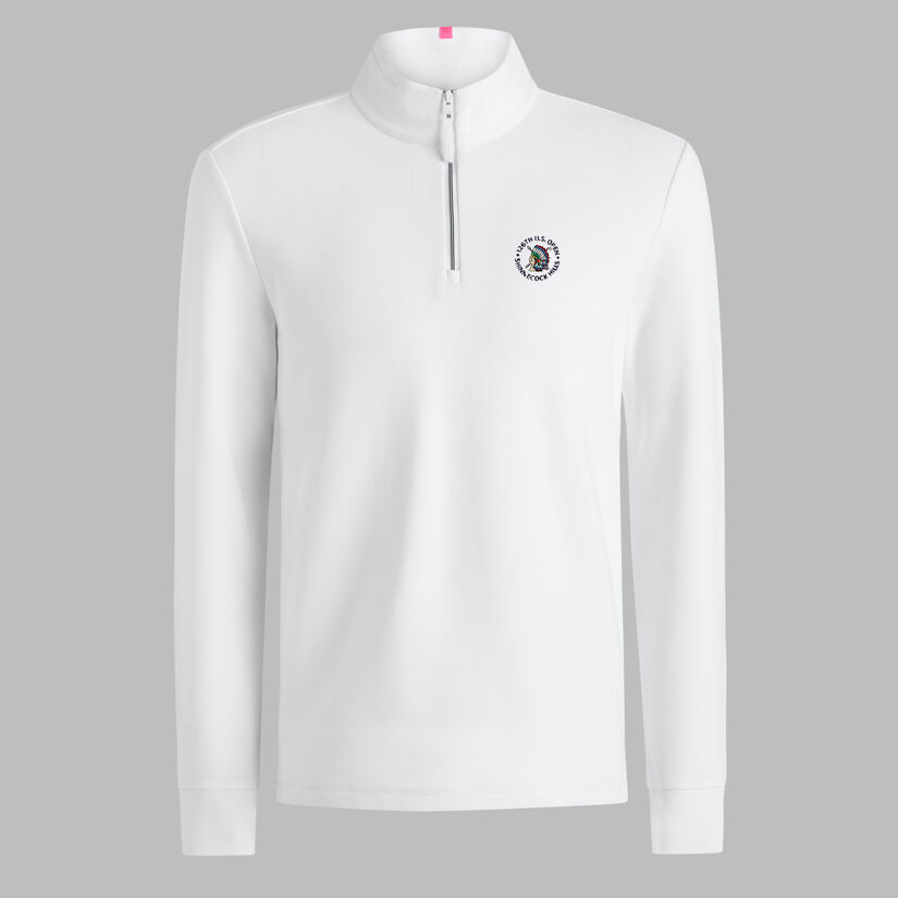 2026 U.S. OPEN WAFFLE KNIT 1/4 ZIP image number 1