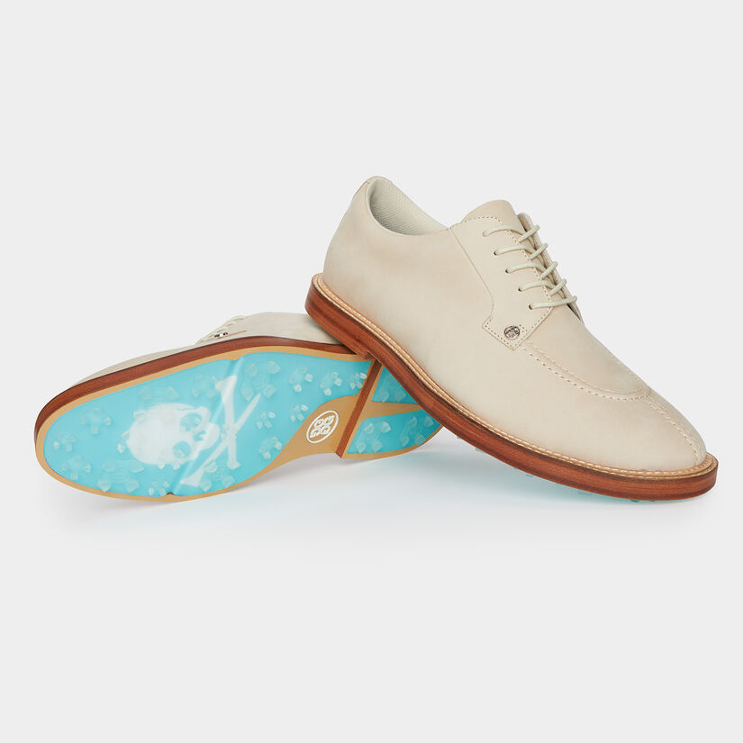 MEN'S GALLIVANTER NUBUCK LEATHER LUXE SOLE SPLIT TOE GOLF SHOE image number 2
