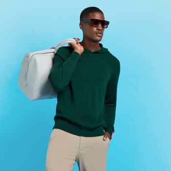 CASHMERE HOODED SWEATER