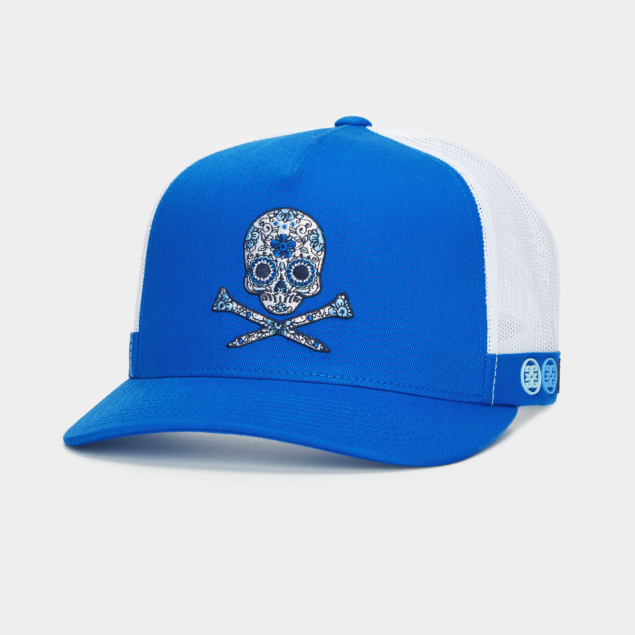 SUGAR SKULL & TEES COTTON TWILL TRUCKER HAT |MEN'S HATS | G/FORE