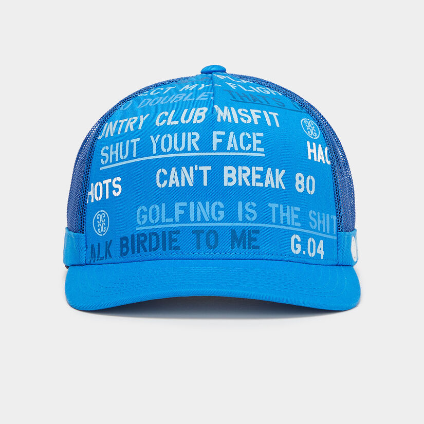 PHRASE COTTON TWILL TRUCKER HAT image number 2