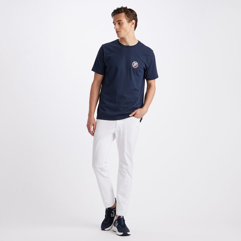STATEMENT COTTON SLIM FIT TEE image number 4