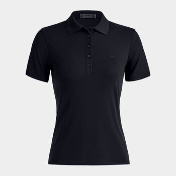 RIBBED TECH NYLON POLO