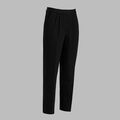 LTD RELEASE LINEN CROPPED PLEATED TROUSER image number 1