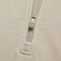 RIB COLLAR FRENCH TERRY QUARTER ZIP PULLOVER image number 7
