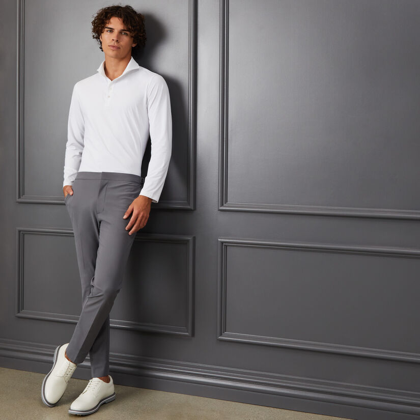 LONG SLEEVE ICE NYLON MODERN SPREAD COLLAR SUN SHIRT image number 2