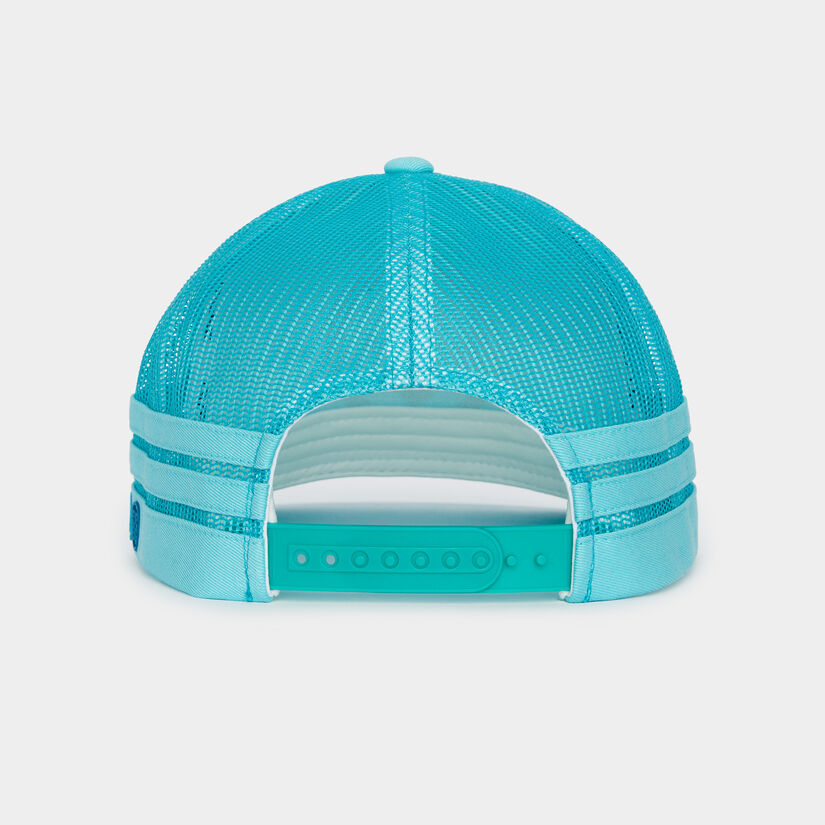 STRIPED QUARTER G INTERLOCK KNIT TRUCKER HAT image number 5