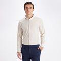CONTRAST MODERN SPREAD COLLAR NYLON WOVEN SLIM FIT SHIRT image number 3