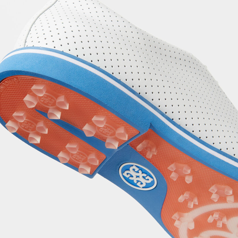 MEN'S GALLIVANTER PERFORATED LEATHER GOLF SHOE image number 6