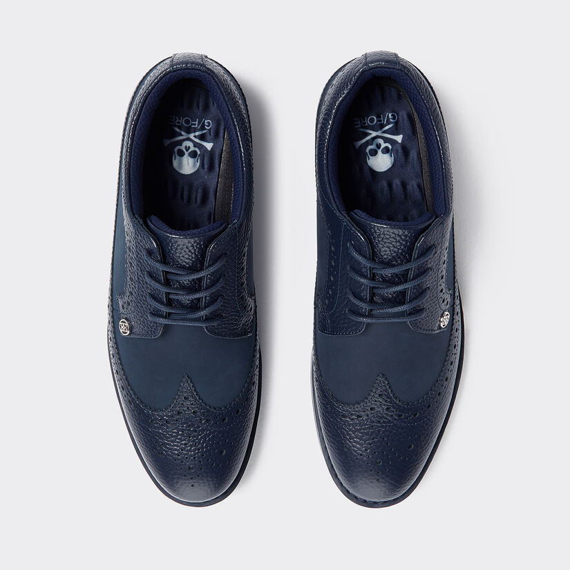 WOMEN'S GALLIVANTER NUBUCK LEATHER LONGWING GOLF SHOE image number 3