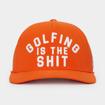 GOLFING IS THE SH*T TWILL SNAPBACK HAT