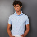 SKULL & T'S ICE NYLON SLIM FIT POLO image number 2