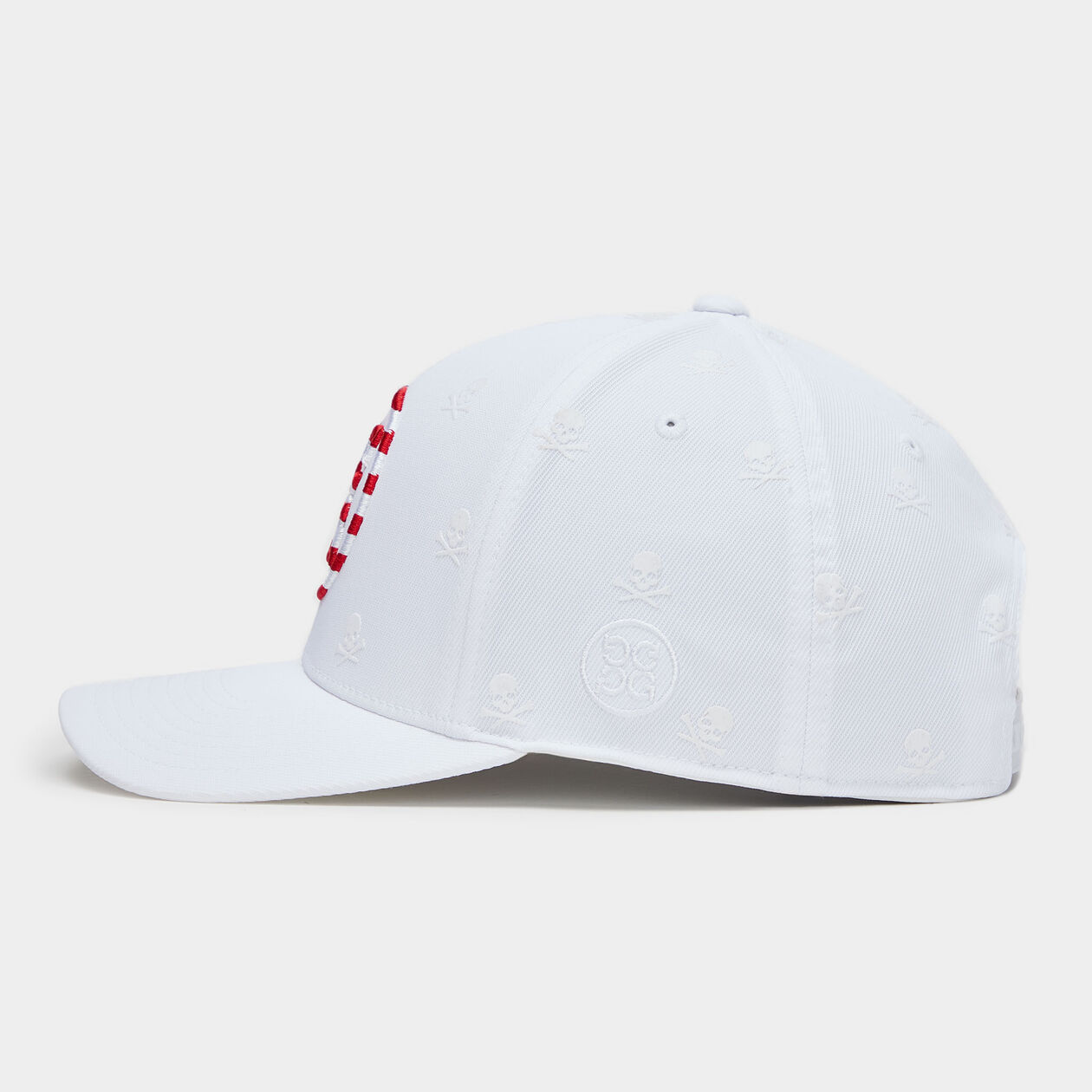 SKULLS & STRIPES STRETCH TWILL SNAPBACK HAT | MEN 