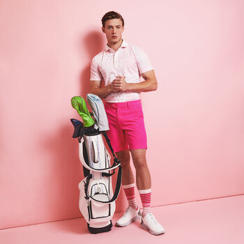 BORO PATCH TECH PIQUÉ MODERN SPREAD COLLAR POLO