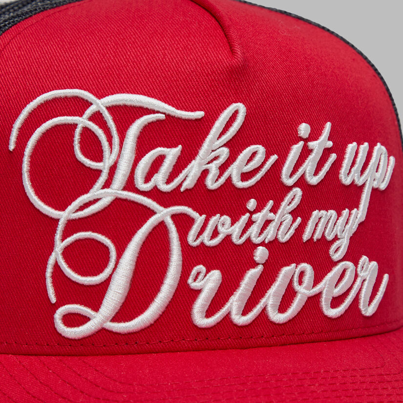 TAKE IT UP WITH MY DRIVER TRUCKER HAT image number 2