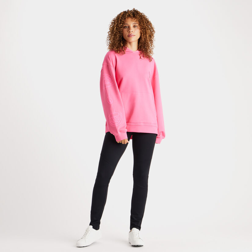 BIRDIES UNISEX OVERSIZED FRENCH TERRY HOODIE image number 9
