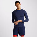 TECH NYLON LONG SLEEVE PERFORATED CIRCLE G'S OPS SLIM FIT CREW image number 3