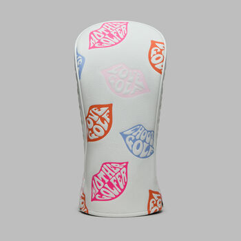 EMBOSSED LOVE G LEATHER DRIVER HEADCOVER