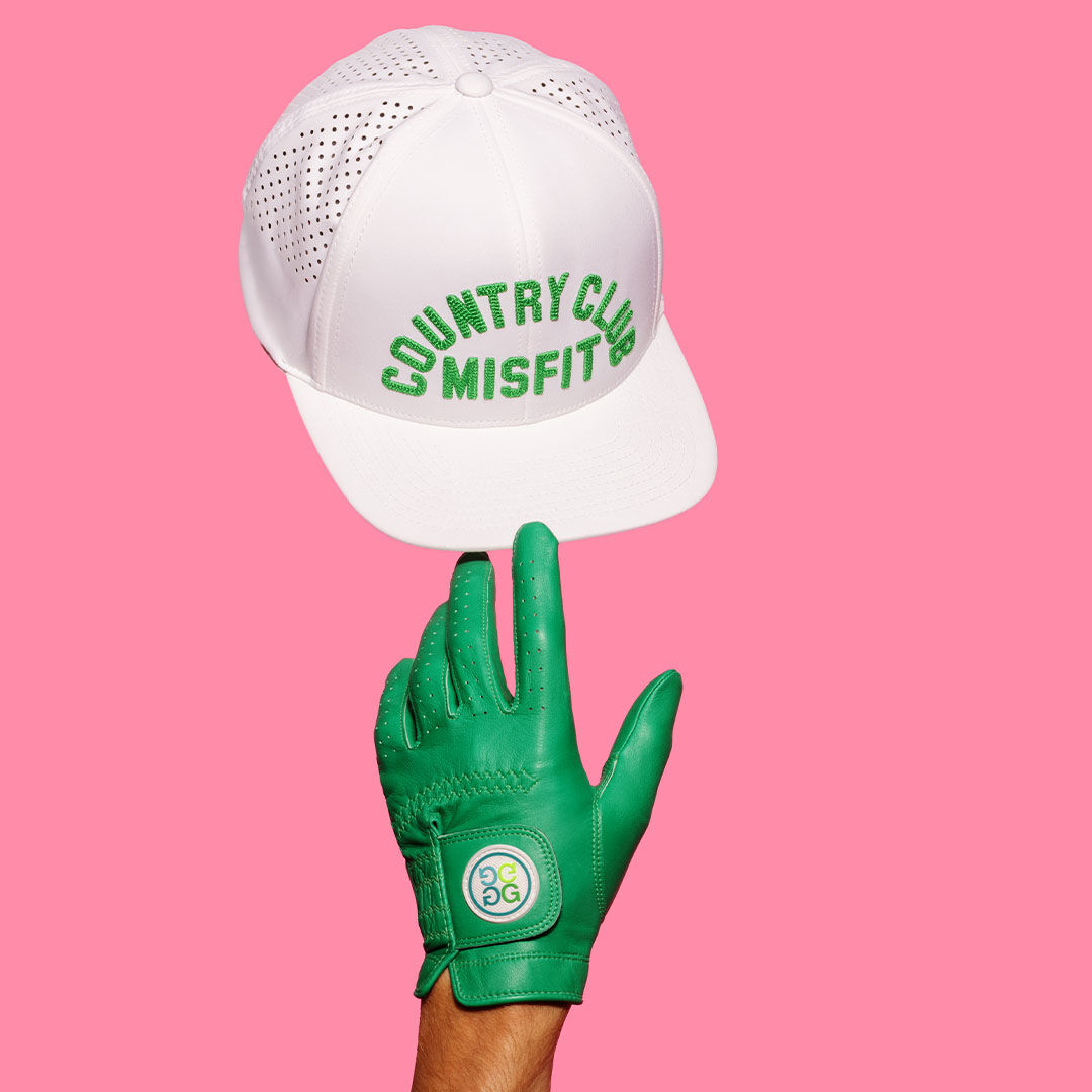 COUNTRY CLUB MISFIT PERFORATED DELTA HAT | MEN'S HATS | G/FORE