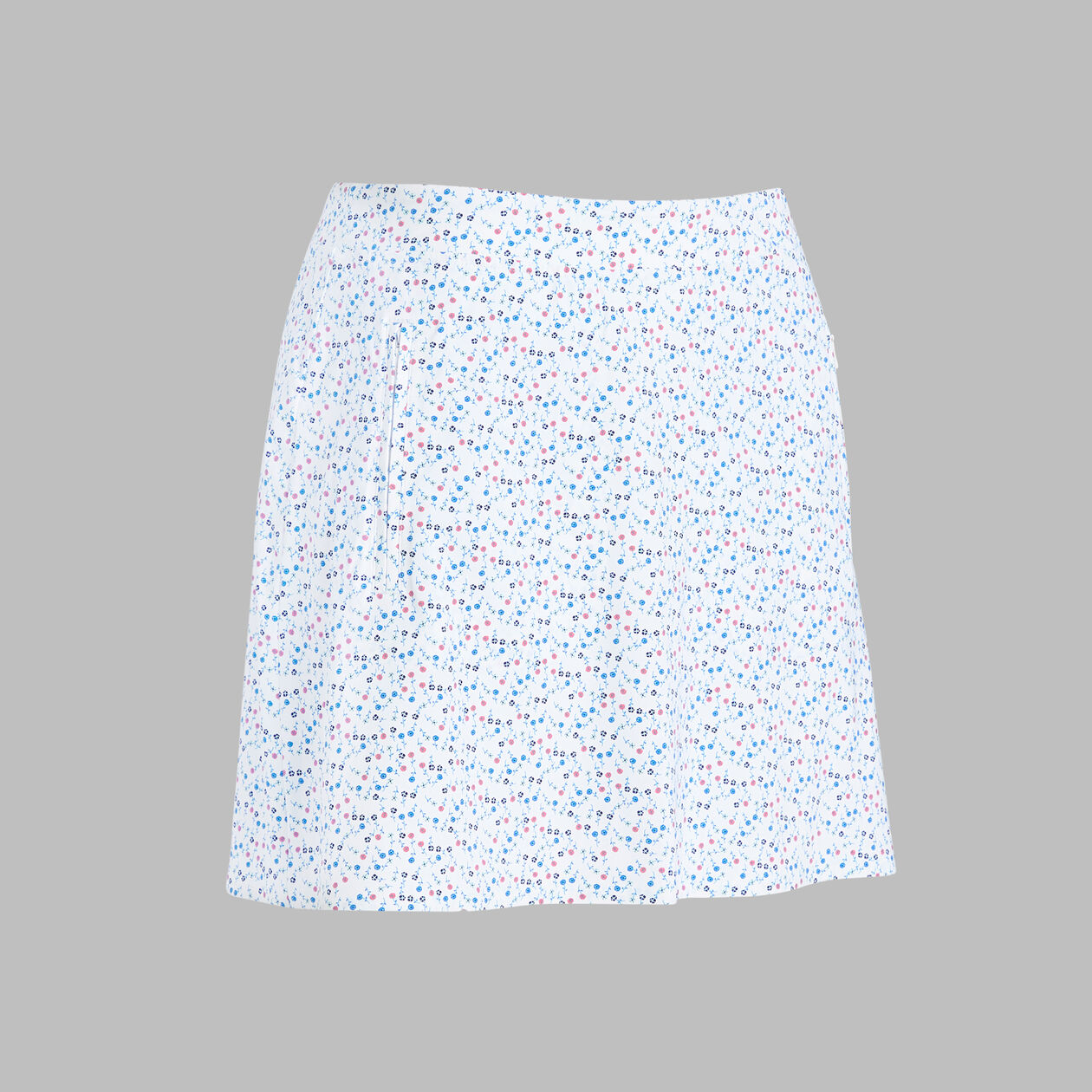 AYE POPPY SILKY TECH NYLON A-LINE SKORT