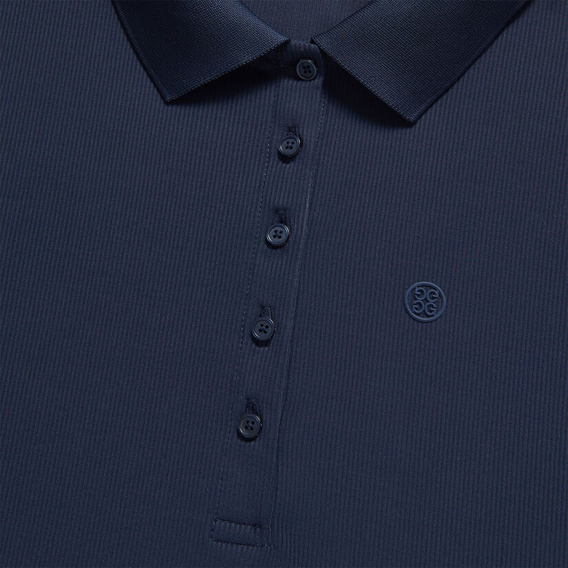 RIBBED TECH NYLON POLO image number 5