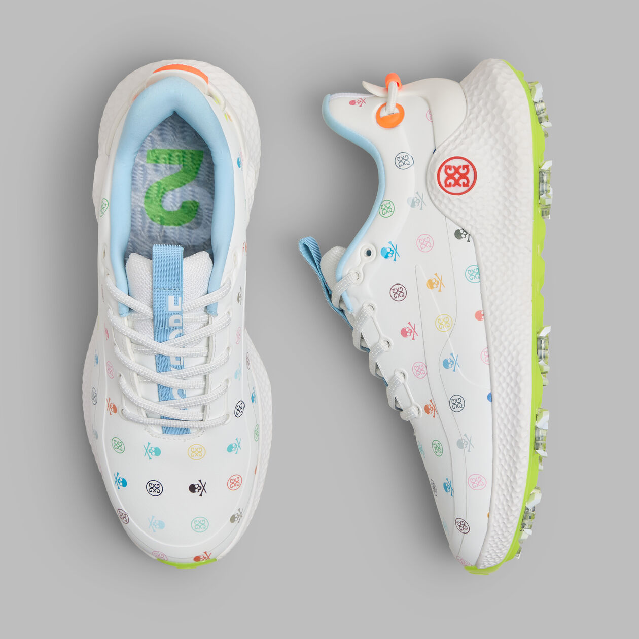WOMEN'S MG4+ O2 G/LOCK SKULL & TEES GOLF SHOE